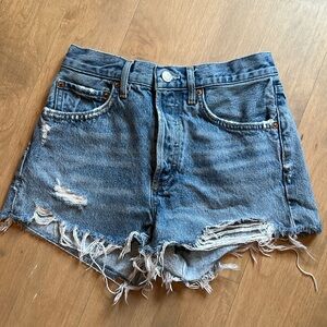 AGOLDE Parker Denim Jean Shorts